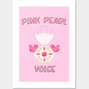 Pink Pearl Voice Posters and Art